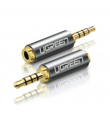 Аудиопереходник | AUX 2.5mm (папа) на AUX 3.5mm (мама) | UGREEN 20501